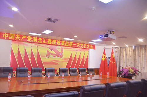 中共湖北汇鑫建设集团 第一次党员大会预备会议(图4)