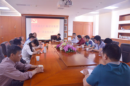 中共湖北汇鑫建设集团委员会正式成立(图3)