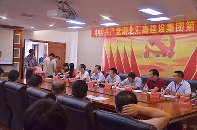 中国共产党湖北汇鑫建设集团委员会 第一届选举工作顺利完成(图6)