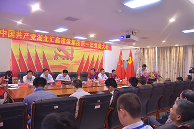 中国共产党湖北汇鑫建设集团委员会 第一届选举工作顺利完成(图8)