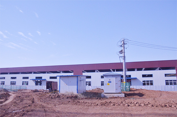 奓山街联村工业园项目文明施工现场