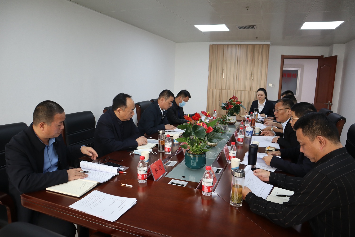 湖北昭钦建设工程有限公司2022年第一次董事会(图2)