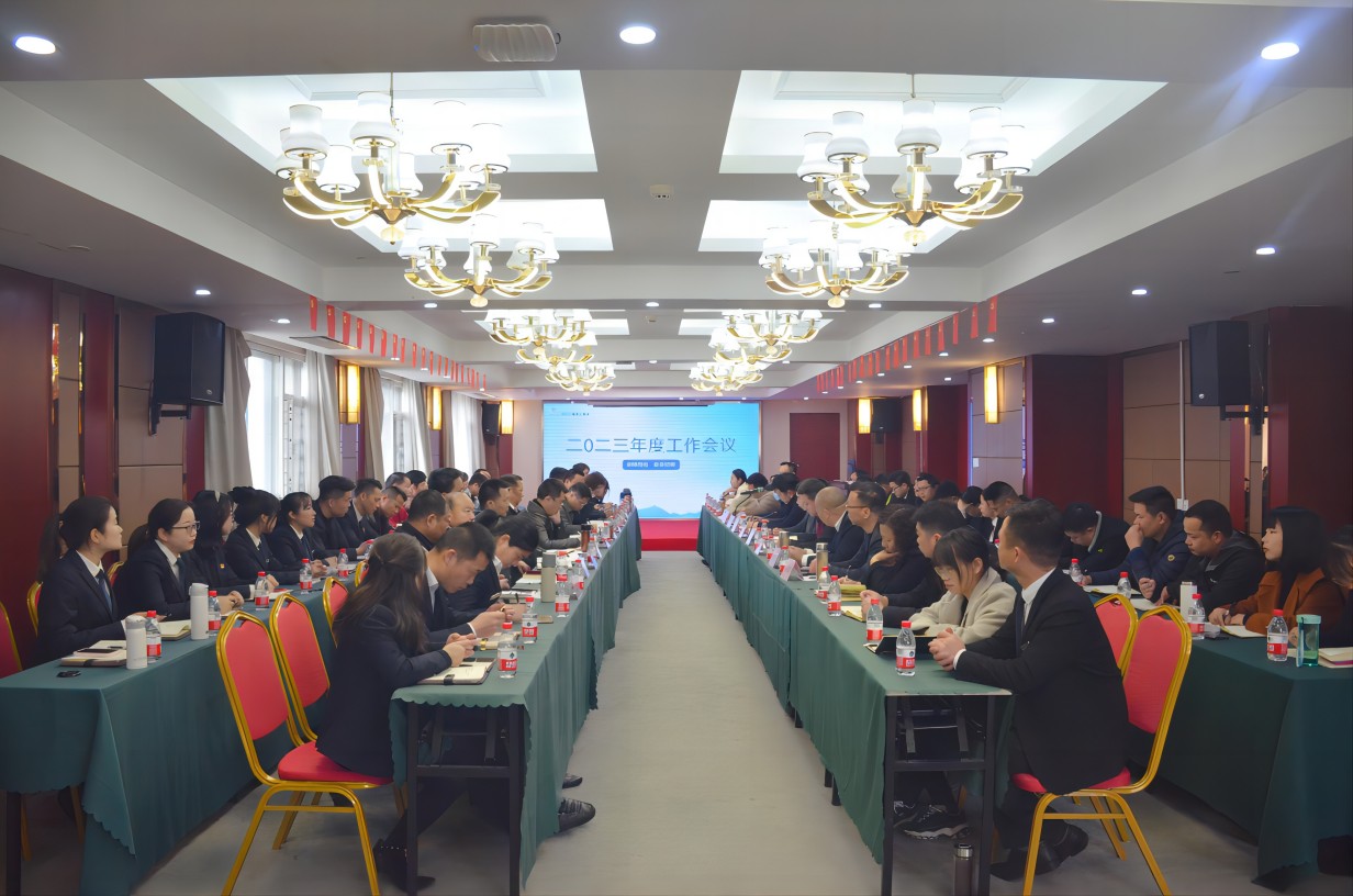 湖北汇鑫建设集团2023年度工作会议(图1)
