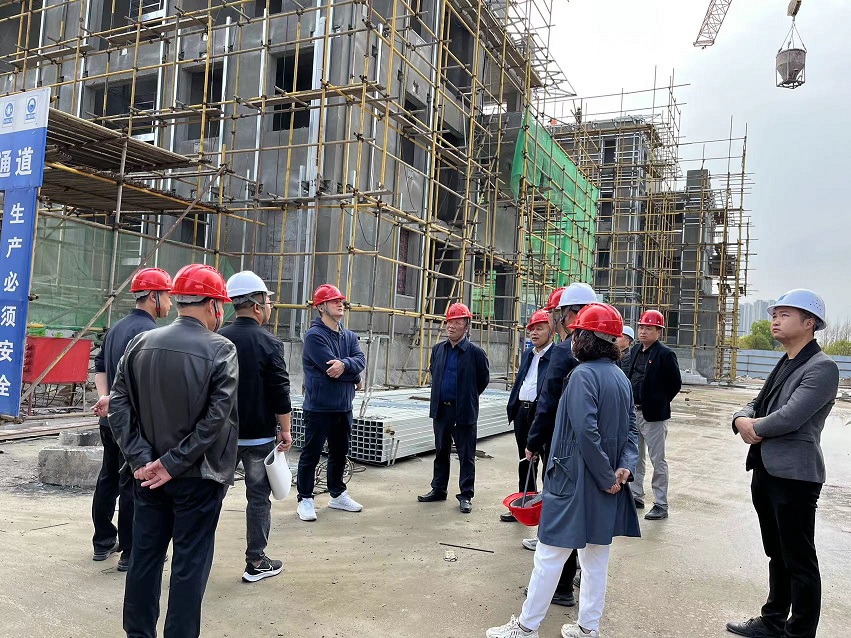 汇鑫集团高层领导巡检各项目部部署工作(图7)