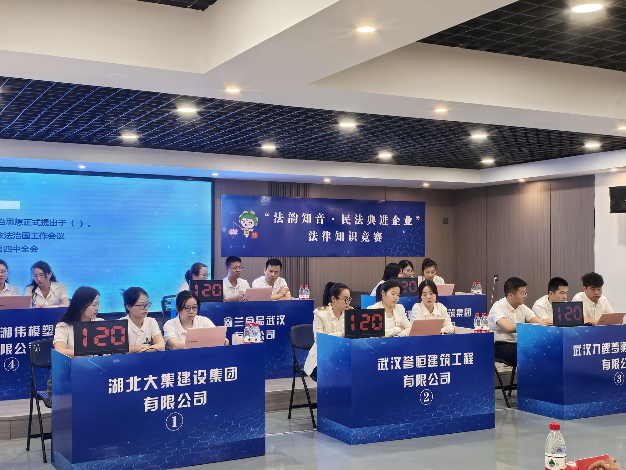 知识比拼展风采 以赛促学推动法治精神(图3)